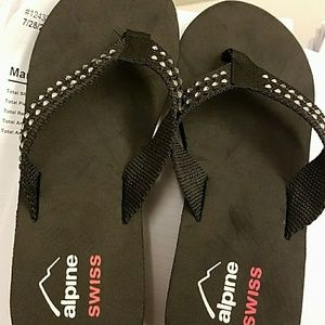 Brand New Alpine Wedge Flip Flops