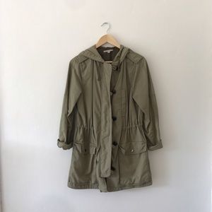 GAP Cargo Green Khaki Parka Jacket
