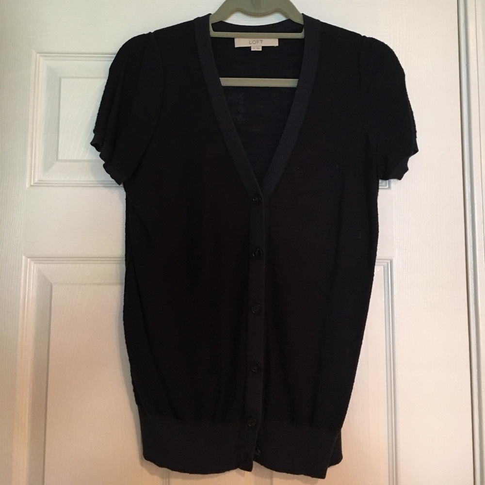 Loft Maternity Navy Sweater - SZ Small