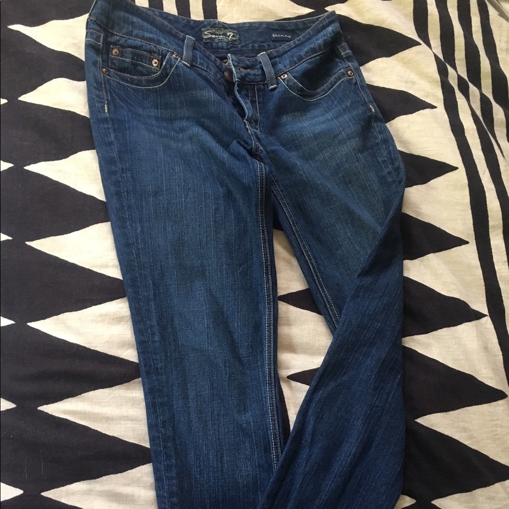Seven 7 size 27 skinny jeans