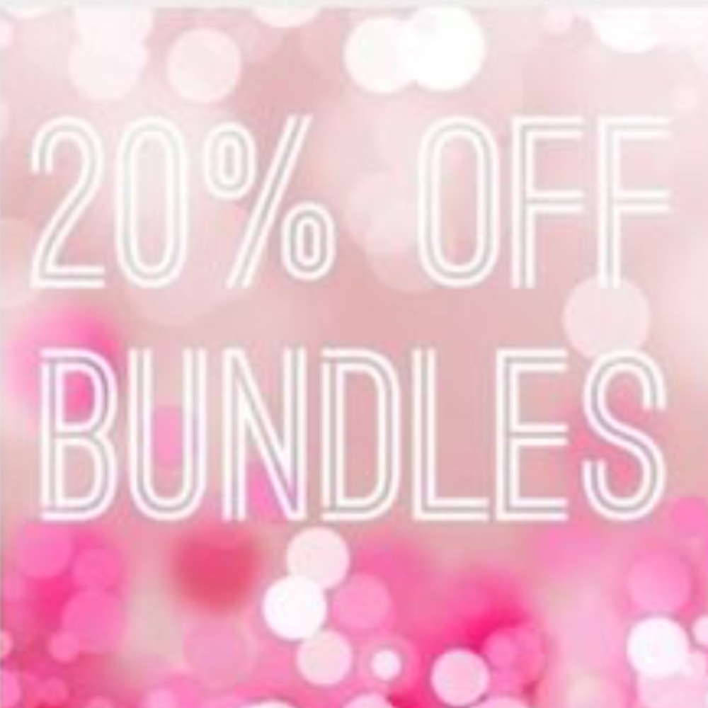 20% OFF BUNDLES