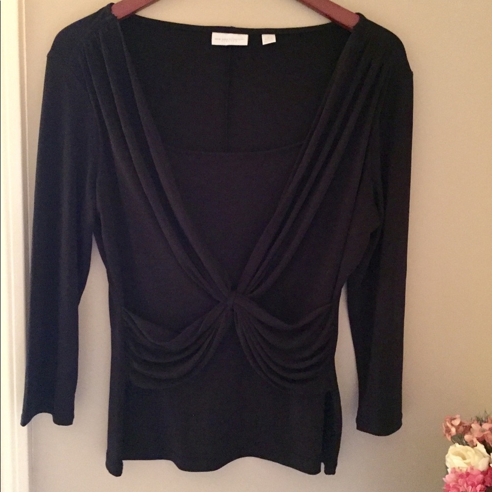 Black NY & Company top - Picture 2 of 6