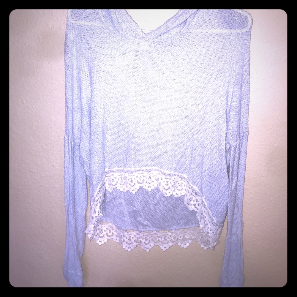Light weight, Long sleeve crop top