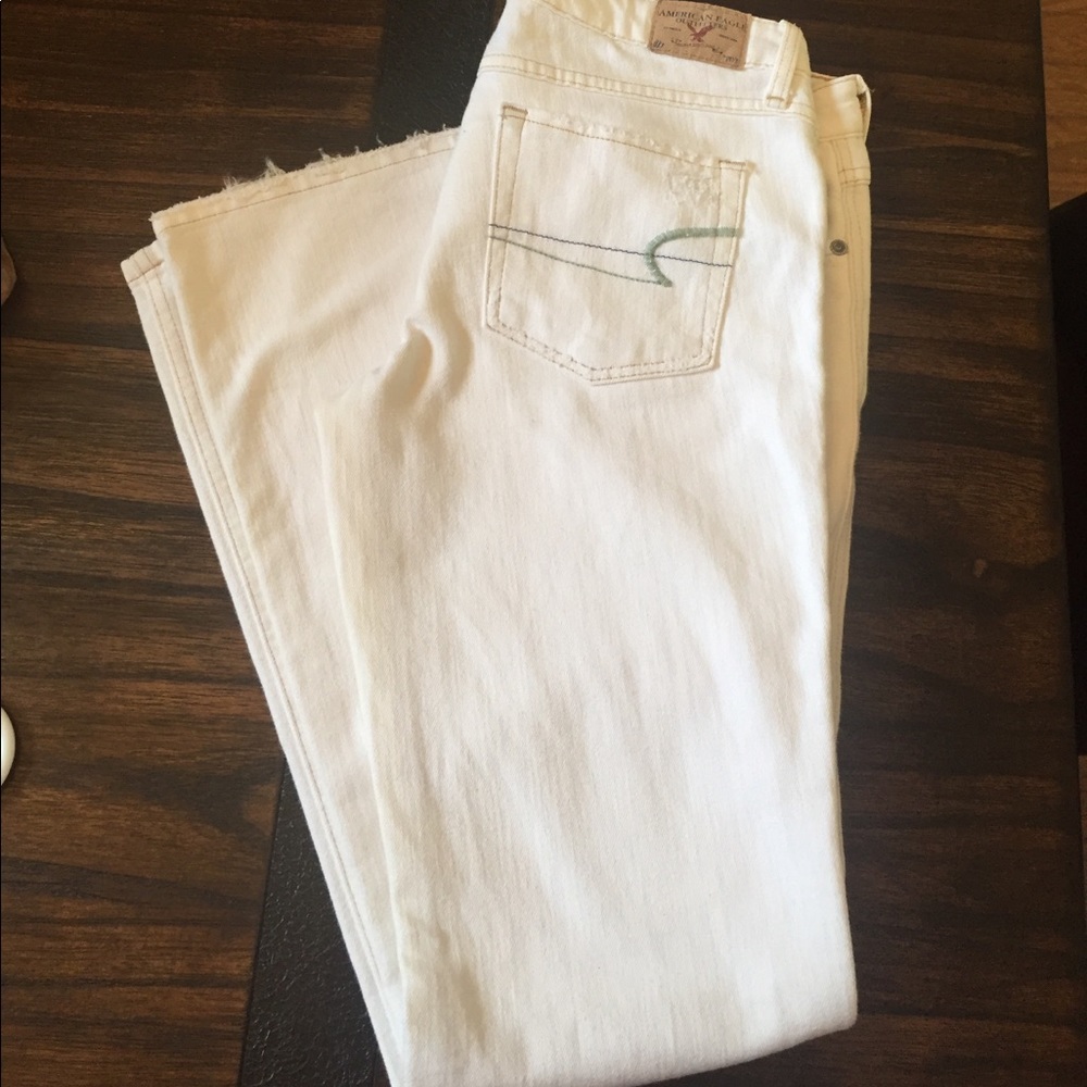 White jeans