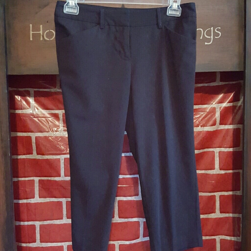 Black dress capris