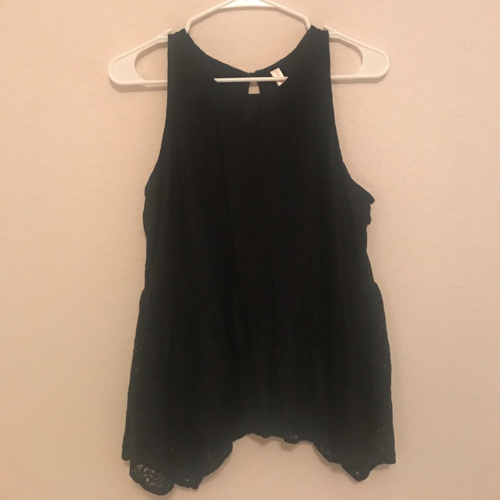 Peplum tank