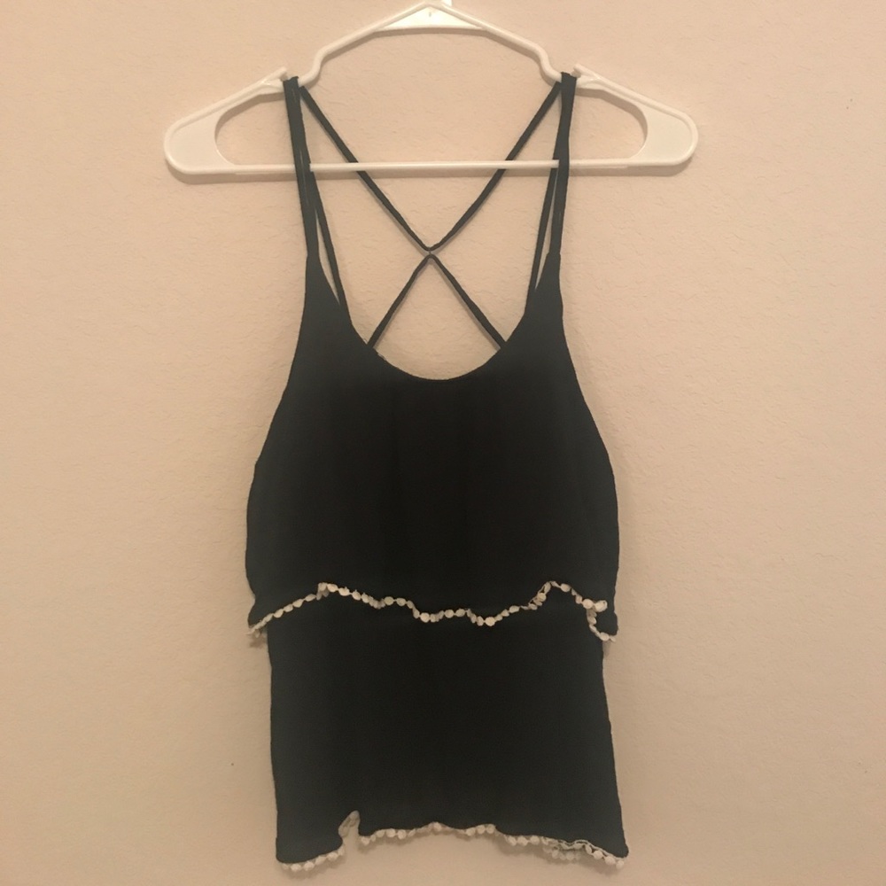 Loose spaghetti strap top