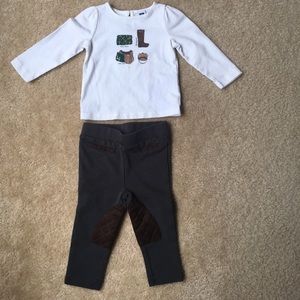 Janie & Jack "Riding" outfit