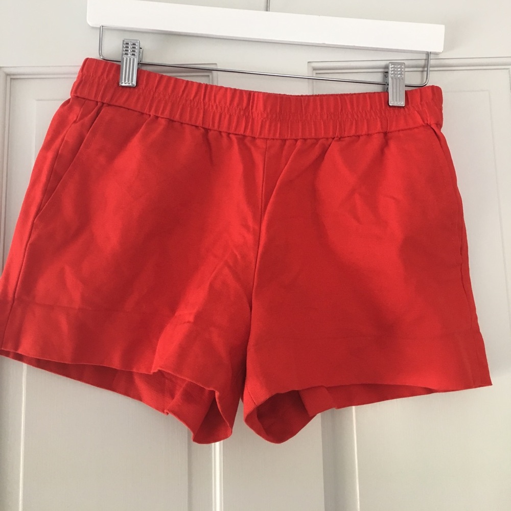J. Crew Red Shorts