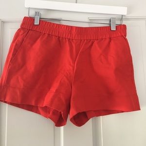J. Crew Red Shorts