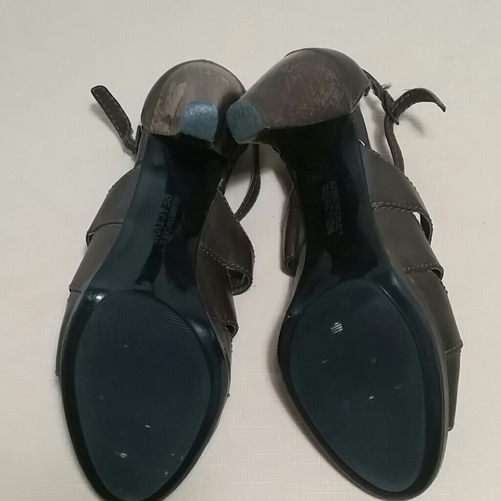 KENNETH COLE Brown Heels Size 7 M - Picture 6 of 6