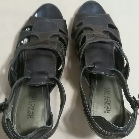 KENNETH COLE Brown Heels Size 7 M - Picture 5 of 6