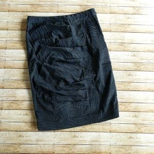 Diane von Furstenberg Ruched Pencil Skirt