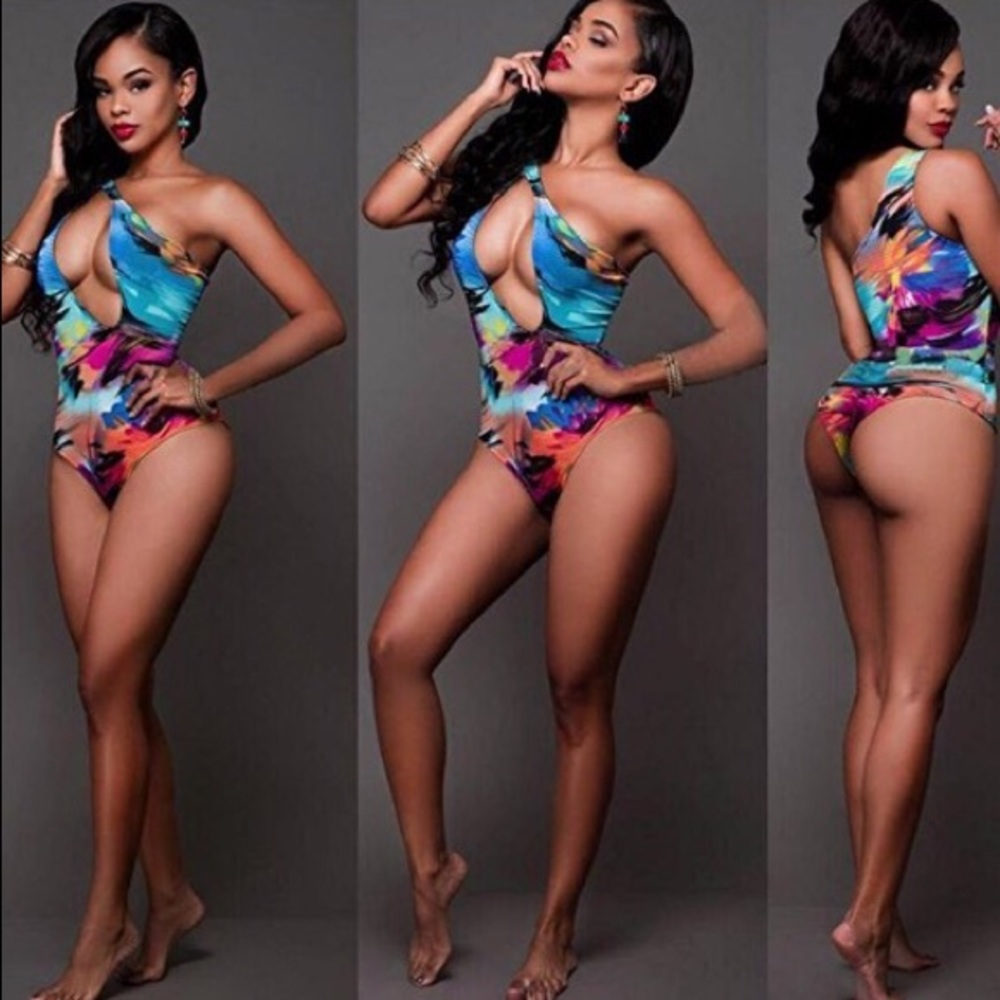 Women Bikini Swimwear 2 pc Coat +Romper Swimsuit