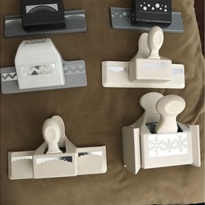 Set of 3 Martha Stewart Punches & 3  ek punches