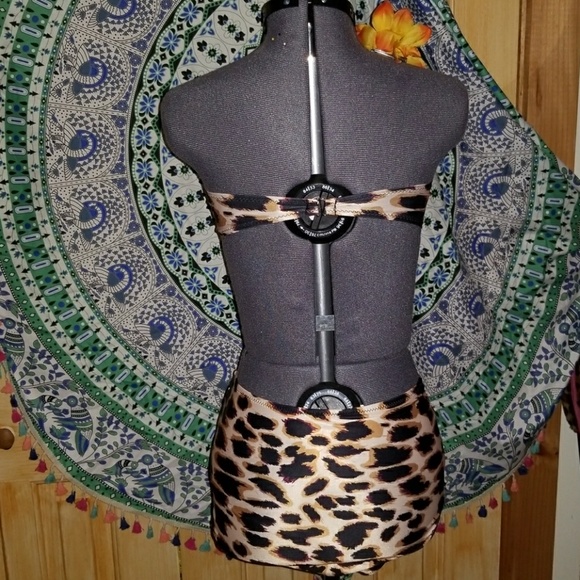 High Waist Bandeau Bow 🎀 Bikini - Picture 3 of 5