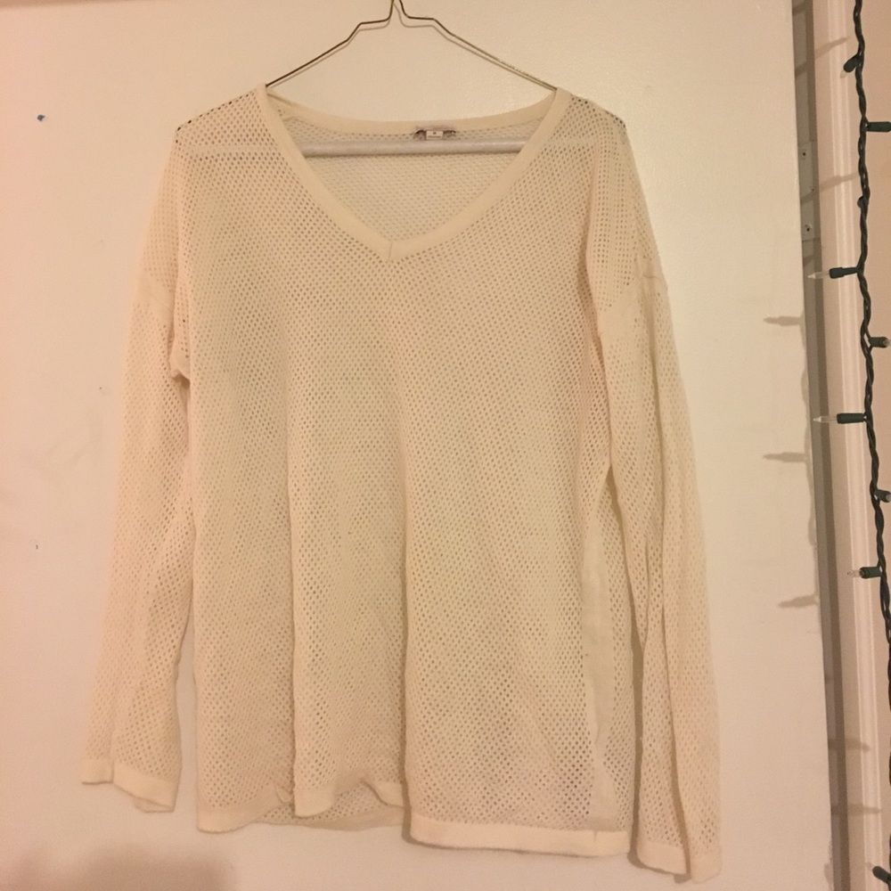 Gap lightweight white sweater