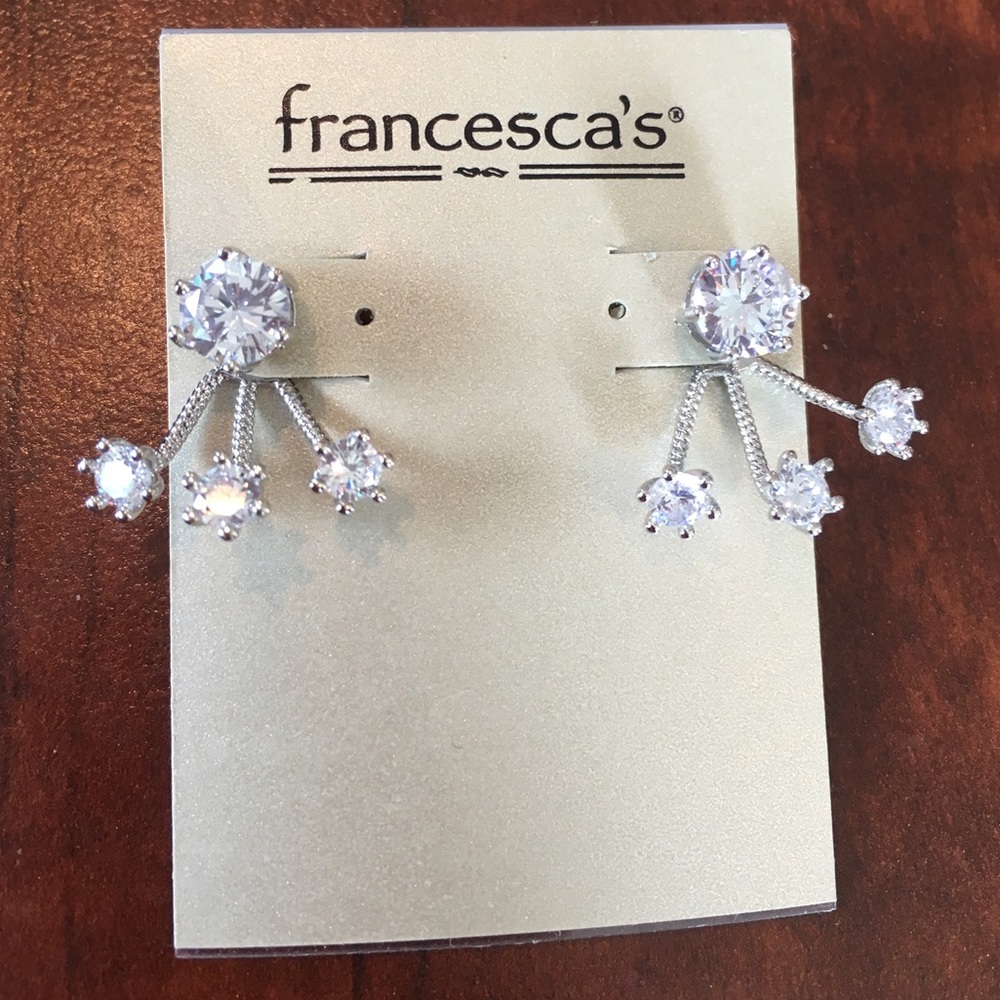 NEVER WORN Francesca's earrings