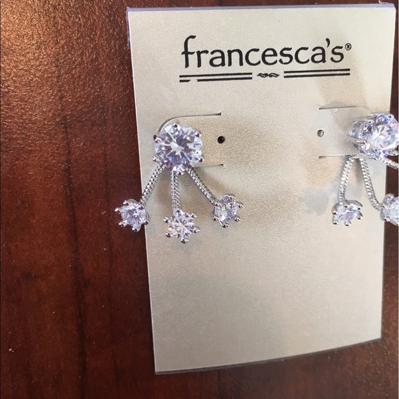 NEVER WORN Francesca's earrings - Picture 2 of 2