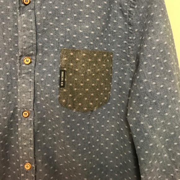 Ben Sherman Polka Dot Flannel Shirt - Picture 3 of 5
