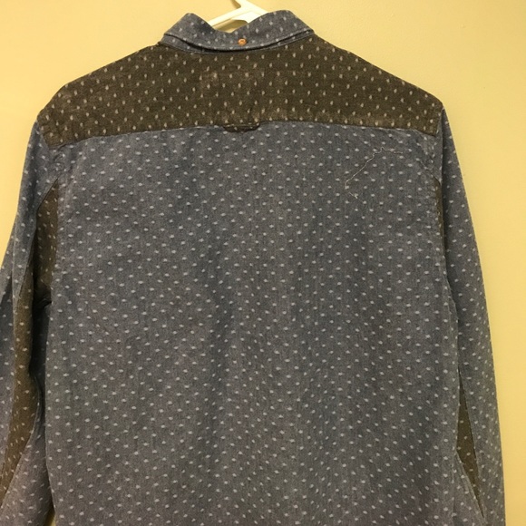 Ben Sherman Polka Dot Flannel Shirt - Picture 5 of 5