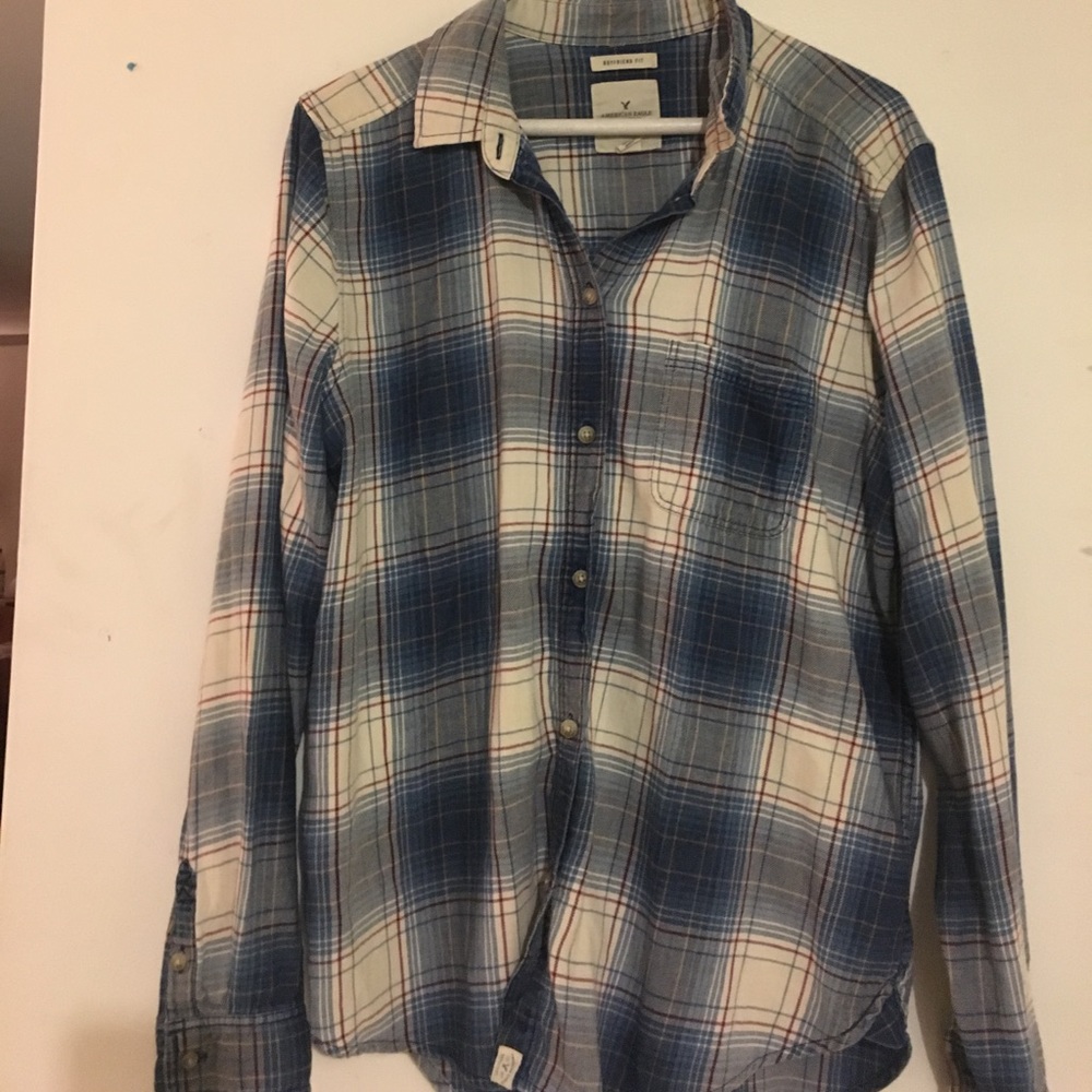 American Eagle boyfriend fit flannel