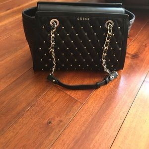 Black and gold Guess purse