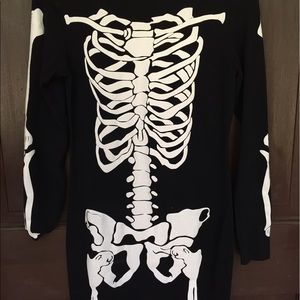 Skeleton Bodycon Dress