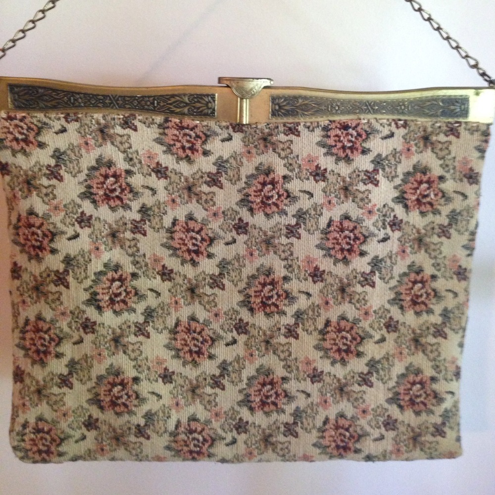 Vintage tapestry bag