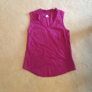 EUC. Purple JCrew blouse