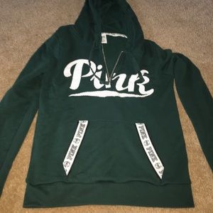 Victoria Secret PINK 1/4 zip sweatshirt