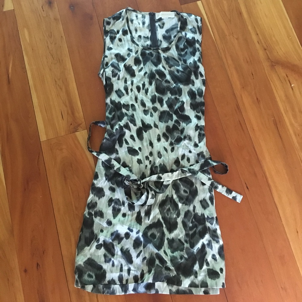 Stella McCartney silk leopard dress