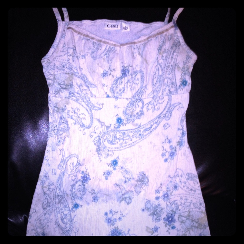 Spaghetti strap shirt