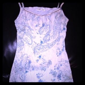 Spaghetti strap shirt