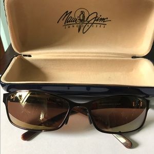 Maui Jim Shoreline 114-25 Brown Sunglasses