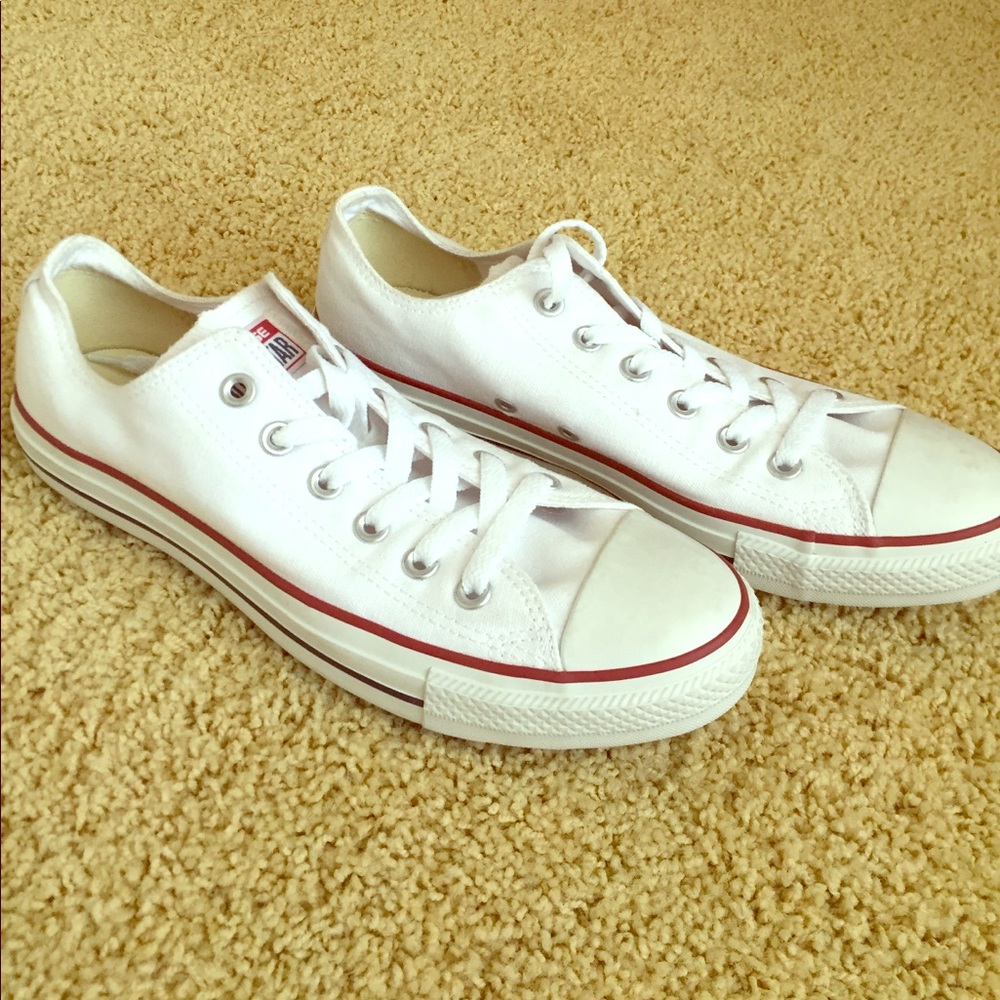 Ocular White Converse Low Top Sneakers