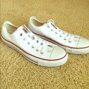 Ocular White Converse Low Top Sneakers