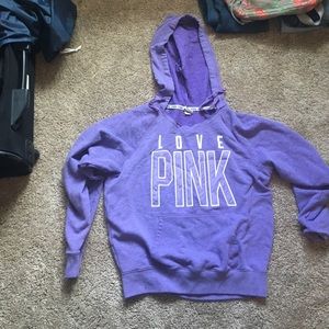 Purple PINK hoodie