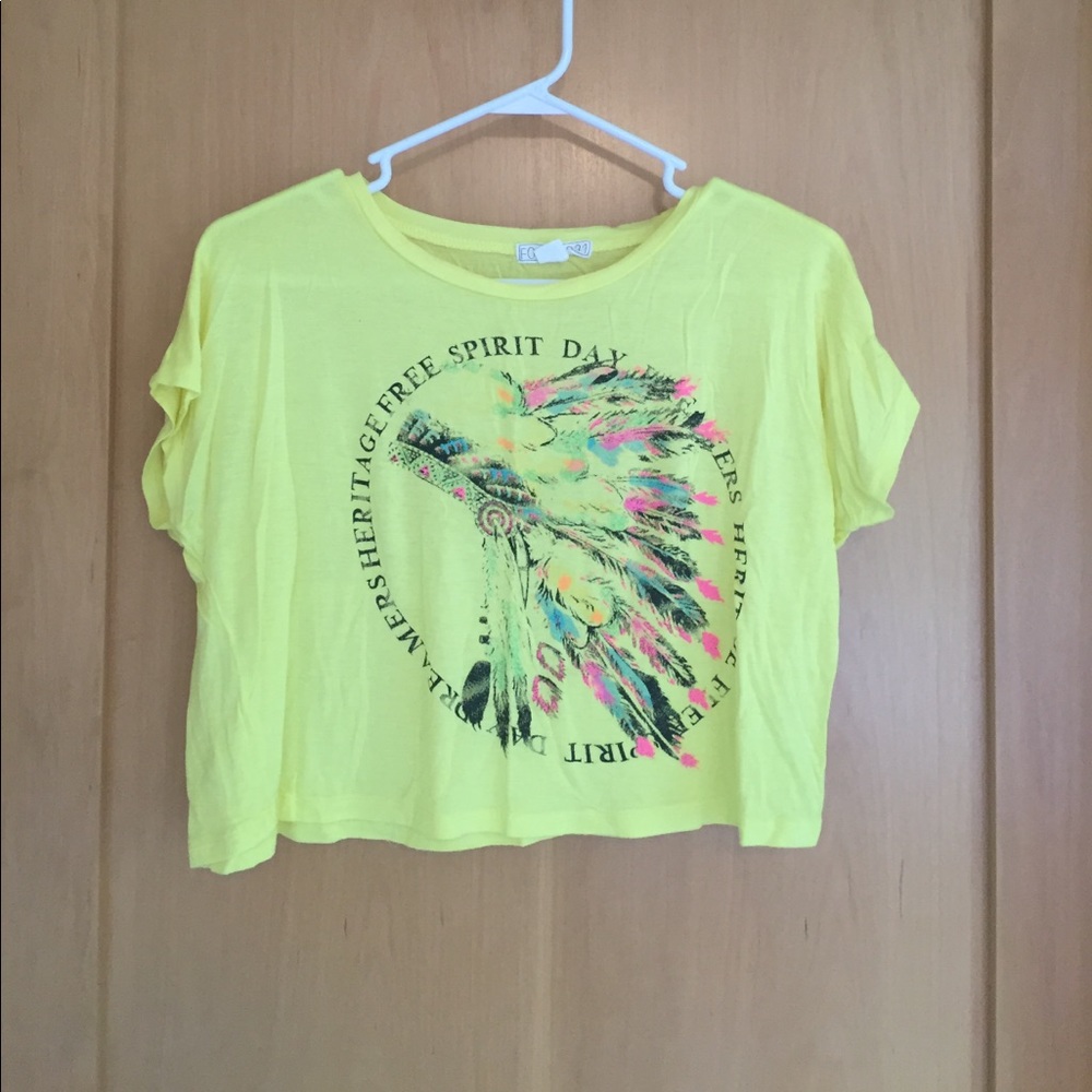 Forever 21 coachella crop top