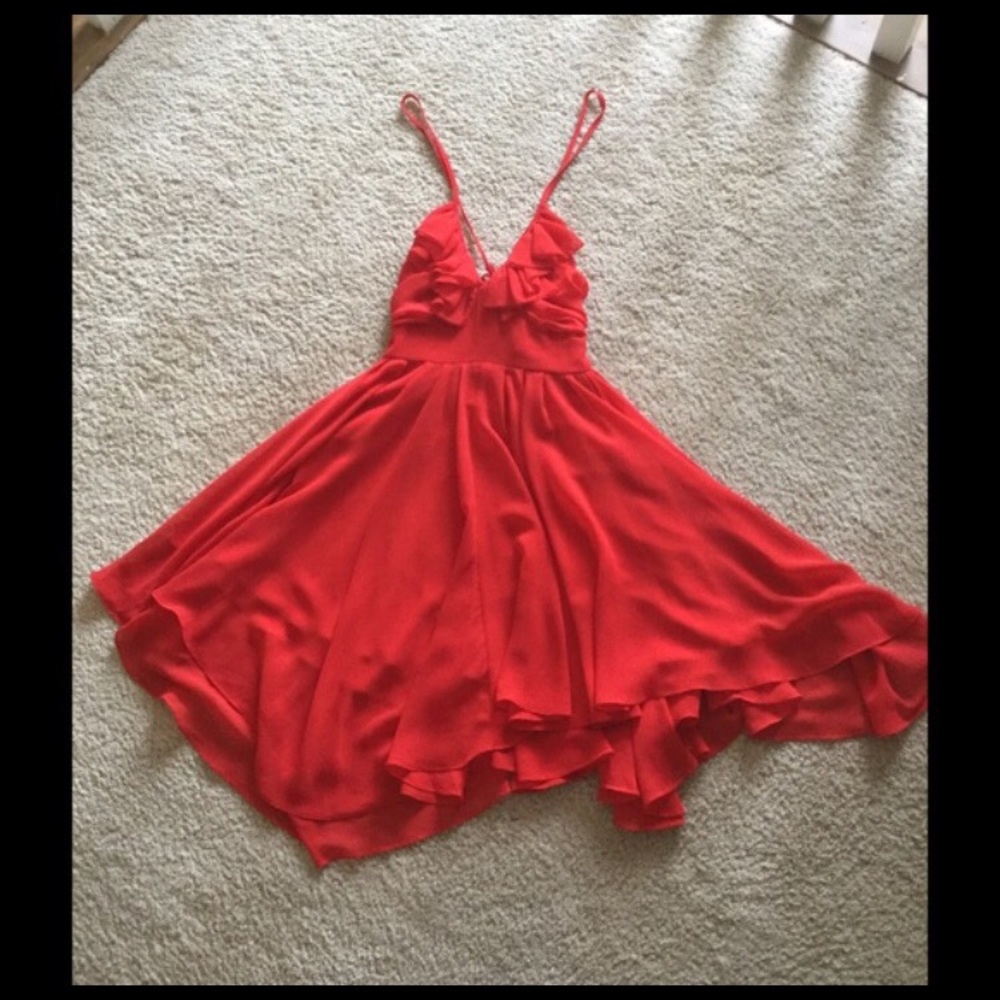 Lady In Danger Red Dress