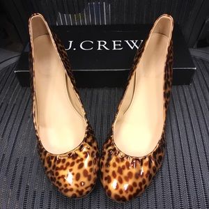 J. Crew Cece flats - tortoise