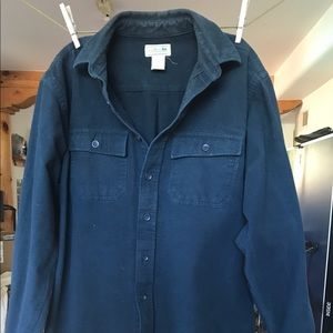 LL Bean Chamois Flannel Shirt