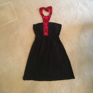 Judith March red and black dress. Worn once!!