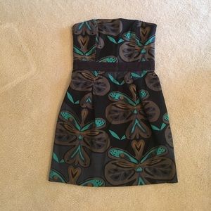 Worn once! Strapless French Connection Dress