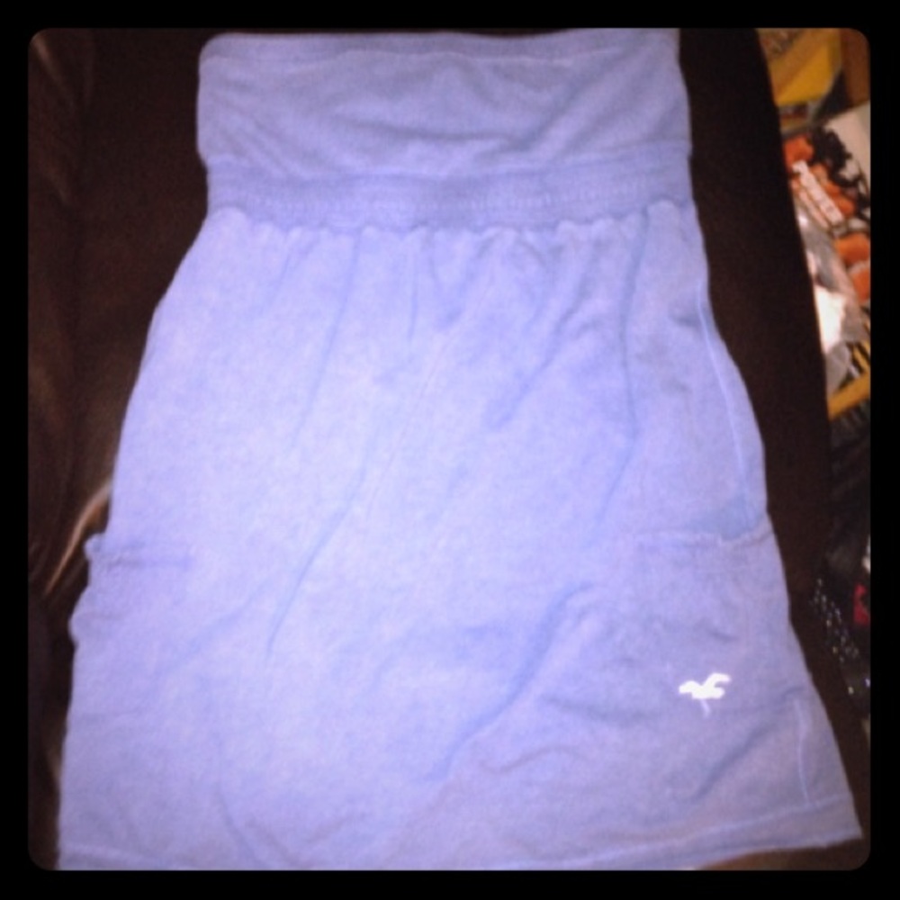 Tube-topped sundress