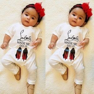 🌟NEW🌟 baby romper. Louboutin made me do