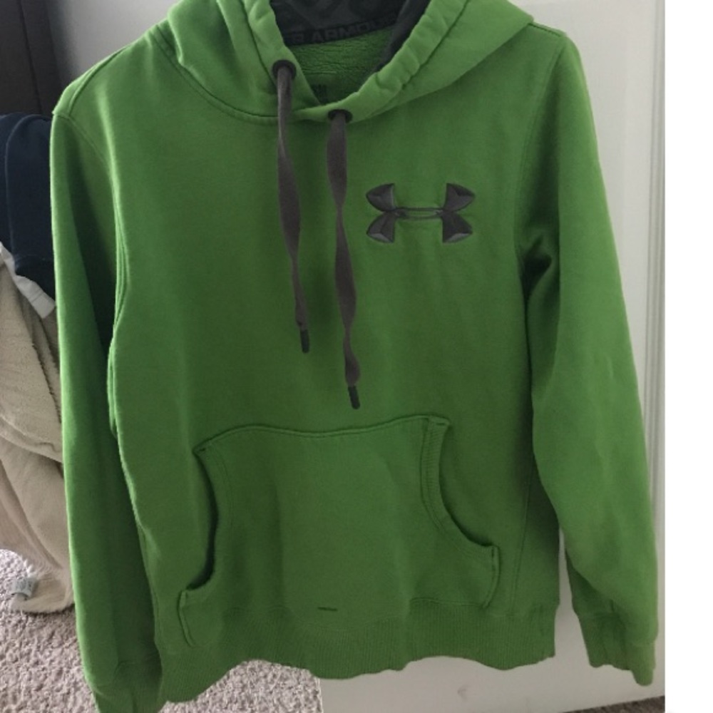 Green Under Armour Hoodie