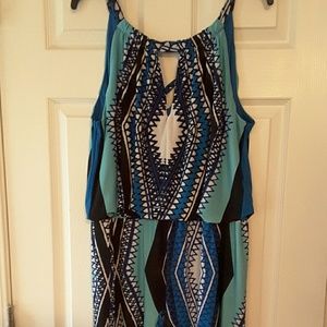 Multi colored jumpsuit