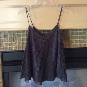 Black crop top