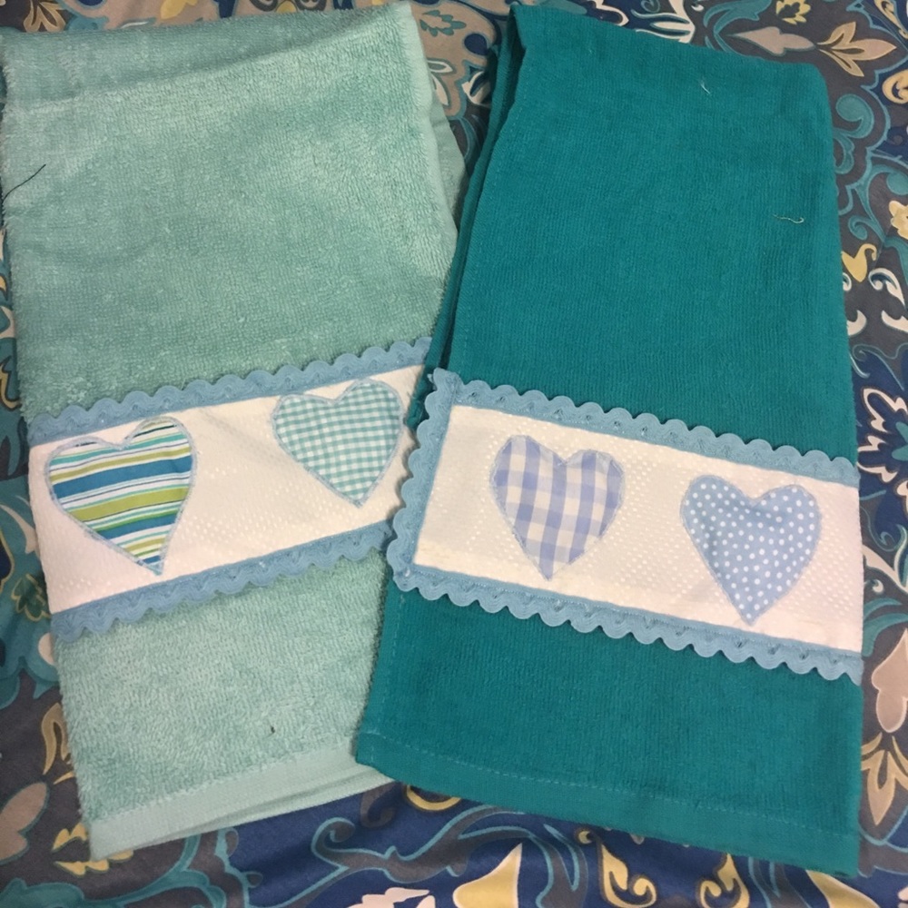Homemade hand towels